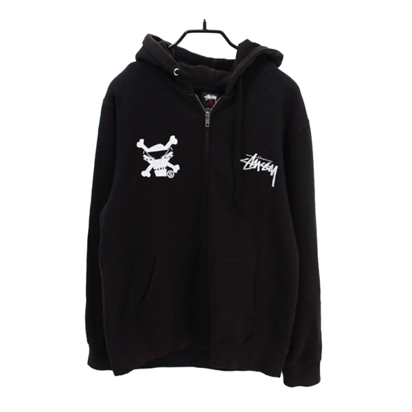 [STUSSY]   코튼혼방 후드 집업( MADE IN USA )[SIZE : UNISEX S]