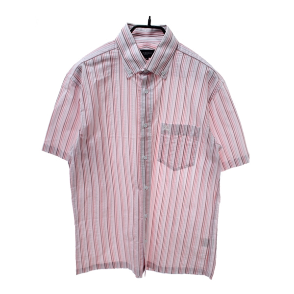 [BURBERRY]   코튼혼방 반팔 셔츠( MADE IN JAPAN )[SIZE : MEN M]
