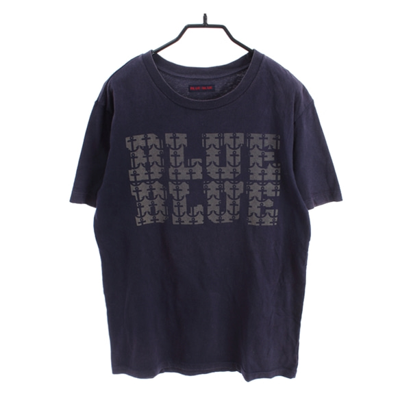 [BLUE BLUE]   코튼 반팔 티셔츠( MADE IN JAPAN )[SIZE : MEN L]