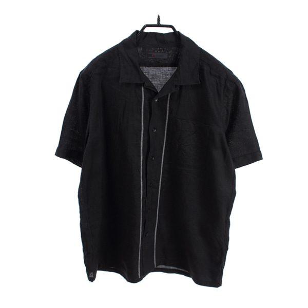 [D&#039;URBAN]   린넨100% 반팔 셔츠( MADE IN JAPAN )[SIZE : MEN L]