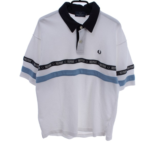 [FRED PERRY]   코튼혼방 반팔 카라 티셔츠( MADE IN JAPAN )[SIZE : MEN L]