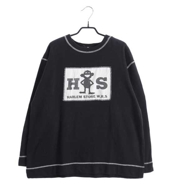 [HARLEM STORE]   코튼 맨투맨 티셔츠( MADE IN JAPAN )[SIZE : MEN FREE]