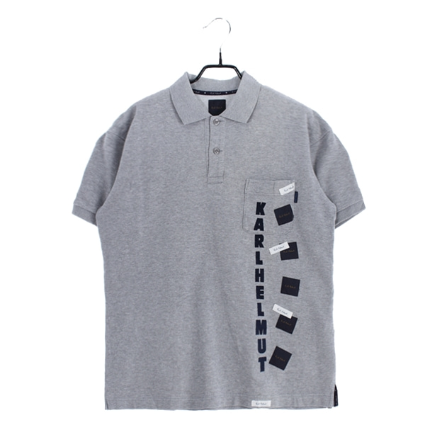 [KARL HELMUT]   코튼  반팔 피케 셔츠( MADE IN JAPAN )[SIZE : MEN XL]