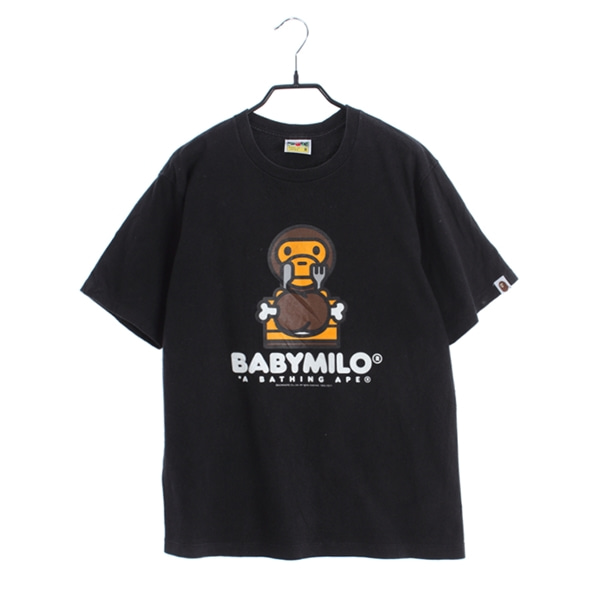 [BAPE]   코튼 반팔 티셔츠( MADE IN JAPAN )[SIZE : MEN M]