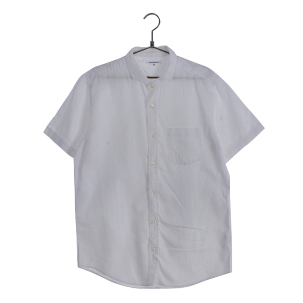[URBAN RESERCH]   코튼+린넨 혼방 반팔 셔츠( MADE IN JAPAN )[SIZE : MEN M]