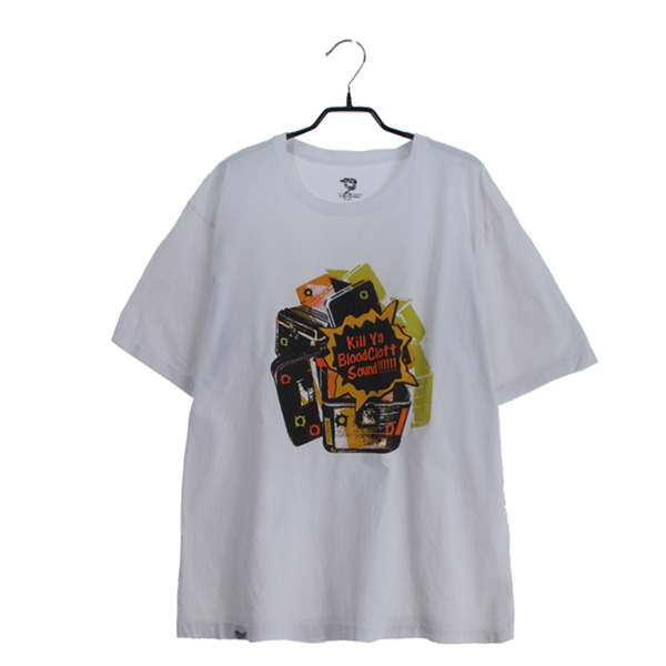 [NINE RULAZ LINE]   코튼  반팔 그래픽 티셔츠( MADE IN JAPAN )[SIZE : MEN XL]