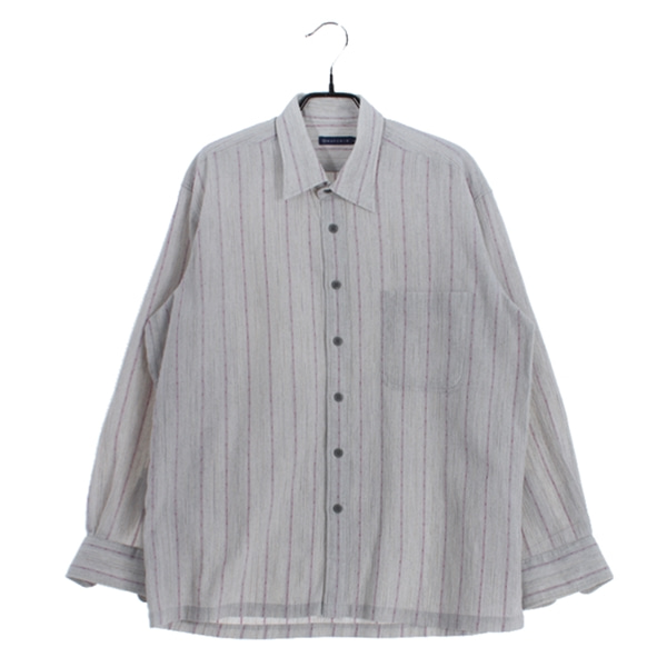 [MACCHIO]   코튼+린넨 혼방 셔츠( MADE IN JAPAN )[SIZE : MEN XL]