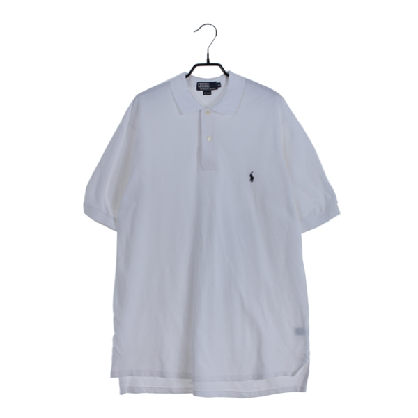[POLO BY RALPH LAUREN]   코튼 반팔 피케 셔츠( MADE IN USA )[SIZE : MEN XL]
