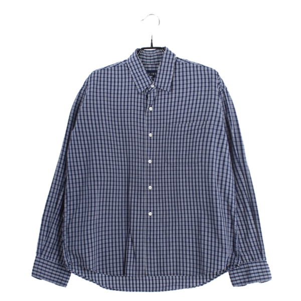 [BEAMS]   코튼 체크 셔츠( MADE IN JAPAN )[SIZE : MEN L]