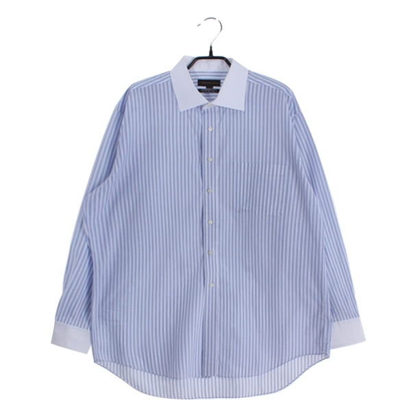 [CHRISRIAN ORANI]   코튼 혼방 스트라이프 셔츠( MADE IN JAPAN )[SIZE : MEN XL]