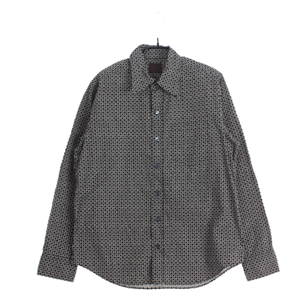 [TAKEO KIKUCHI]   코튼 패턴 셔츠( MADE IN JAPAN )[SIZE : MEN M]