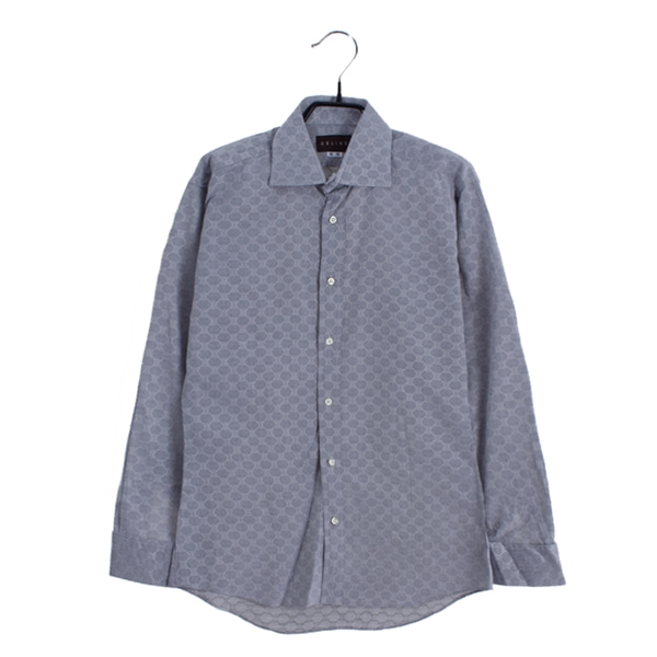 [CELINE]   코튼 패턴 셔츠( MADE IN JAPAN )[SIZE : MEN M]