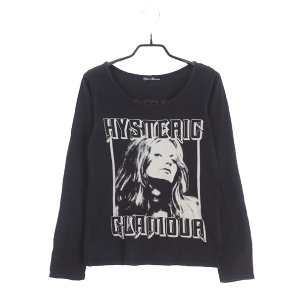 [HYSTERIC GLAMOUR]   코튼 티셔츠( MADE IN JAPAN )[SIZE : WOMEN M]