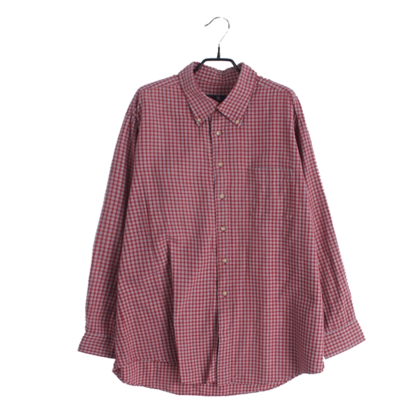 [REGATTA CLUB]   코튼 체크 셔츠( MADE IN JAPAN )[SIZE : MEN 4L]