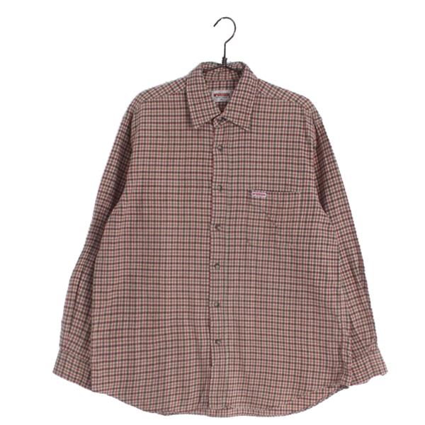 [MCGREGOR]   코튼 체크 셔츠( MADE IN JAPAN )[SIZE : MEN M]