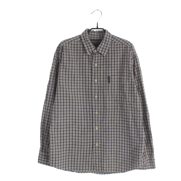 [ABERCROMBIE&amp;FITCH]   코튼 체크 셔츠( MADE IN JAPAN )[SIZE : MEN M]