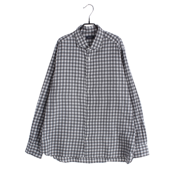[EADEM]   코튼 체크 셔츠( MADE IN JAPAN )[SIZE : MEN 4L]