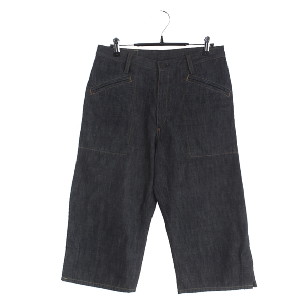 [ABAHOUSE]   데님 6부 숏츠( MADE IN JAPAN )[SIZE : MEN 29]