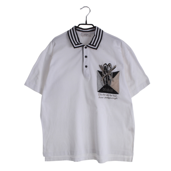 [ADABAT]   코튼 반팔 카라 티셔츠( MADE IN JAPAN )[SIZE : MEN XL]