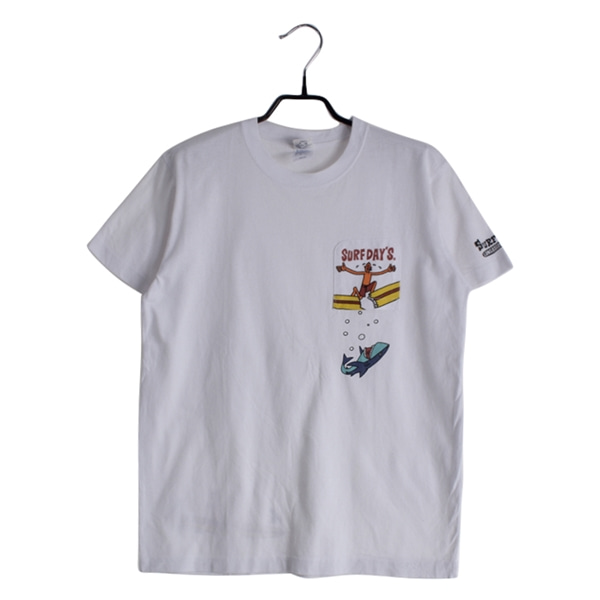 [SURF DAY&#039;S]   코튼 반팔 티셔츠[SIZE : MEN M]