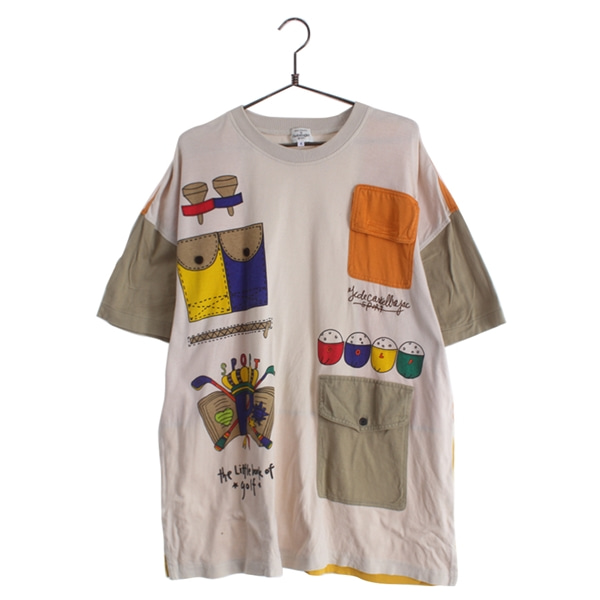 [CASTELBAJAC]   코튼 반팔 티셔츠( MADE IN JAPAN )[SIZE : MEN XL]