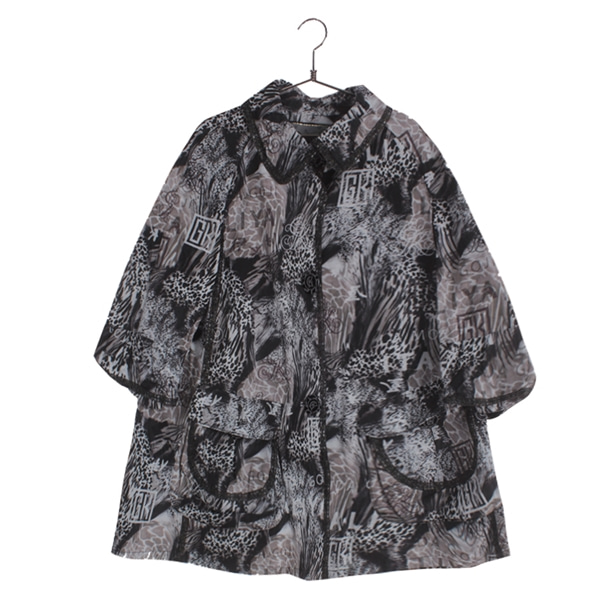 [GK]   폴리 패턴 재킷( MADE IN JAPAN )[SIZE : WOMEN L]