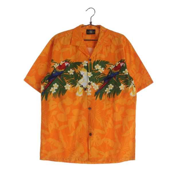 [ROYAL CREATIONS]   코튼 하와이안 반팔 셔츠( MADE IN HAWAII )[SIZE : MEN M]