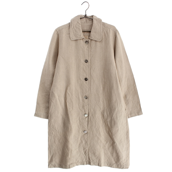 [BRANCHE]   린넨 100% 코트( MADE IN JAPAN )[SIZE : WOMEN L]