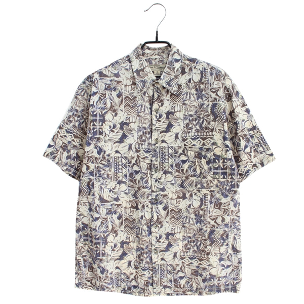 [TORI RICHARD]   코튼 반팔 셔츠( MADE IN HAWAII )[SIZE : MEN L]