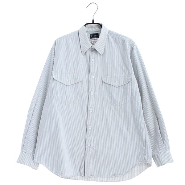 [BEAMS]   코튼 셔츠( MADE IN JAPAN )[SIZE : MEN M]