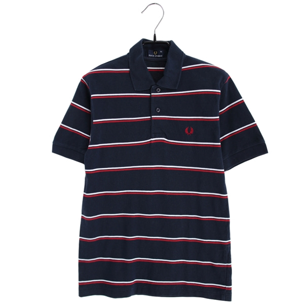 [FRED PERRY]   코튼 반팔 탑( MADE IN JAPAN )[SIZE : MEN XS]