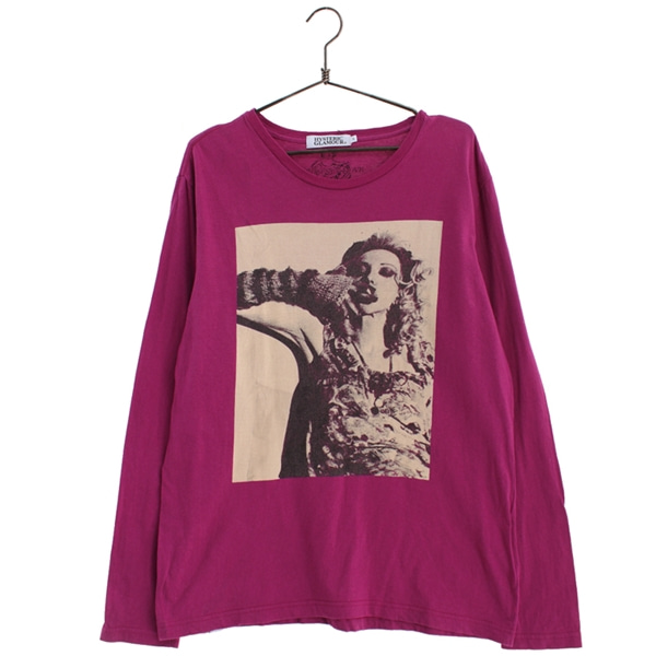 [HYSTERIC GLAMOUR]   코튼 프린팅 롱슬리브( MADE IN JAPAN )[SIZE : WOMEN L]
