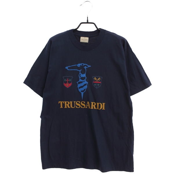 [TRUSSARDI]   코튼 반팔 티셔츠( MADE IN ITALY )[SIZE : MEN L]