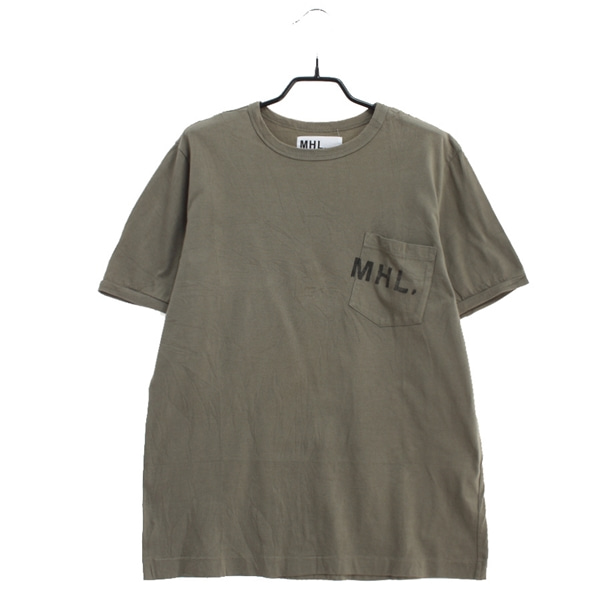 [MARGARET HOWELL]   코튼 반팔 티셔츠( MADE IN JAPAN )[SIZE : MEN M]