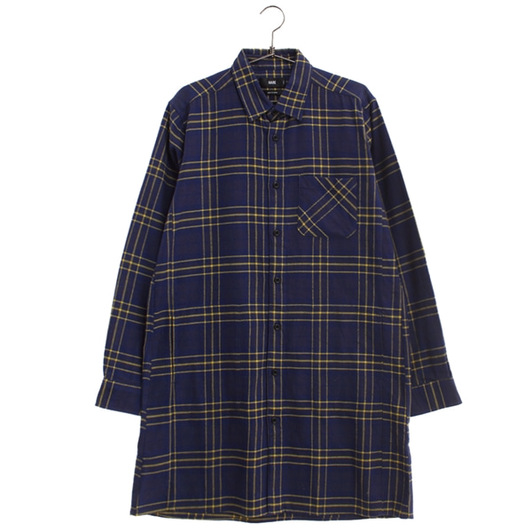 [HARE]   코튼 체크 셔츠 원피스( MADE IN JAPAN )[SIZE : WOMEN XL]