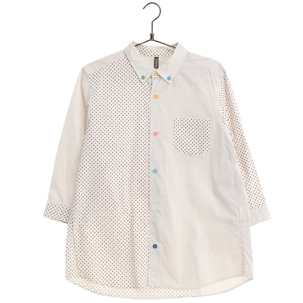 [FRAPBOIS]   코튼 도트 셔츠( MADE IN JAPAN )[SIZE : WOMEN XL]