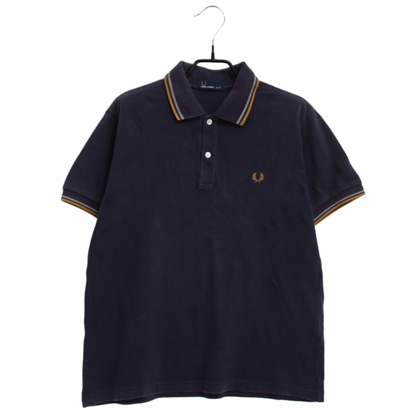 [FRED PERRY]   코튼 하프 버튼 반팔 티셔츠( MADE IN JAPAN )[SIZE : MEN M]