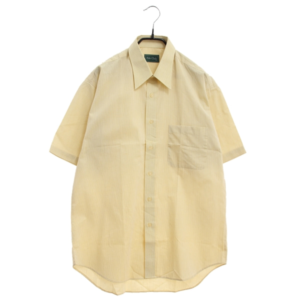 [POLO CLUB]   폴리 혼방 체크 패턴 포켓 반팔 셔츠[SIZE : MEN L]