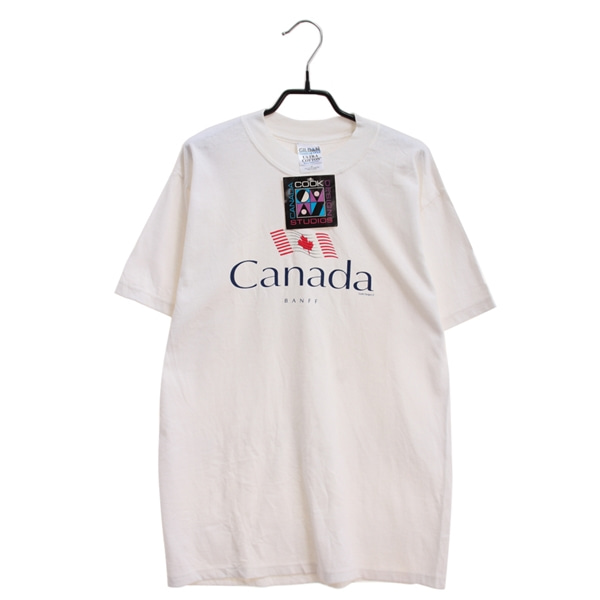 [GILDAN]   코튼 프린팅 반팔 티셔츠( MADE IN CANADA )[SIZE : MEN M]