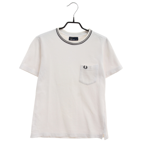 [FRED PERRY]   코튼 반팔 티셔츠( MADE IN JAPAN )[SIZE : MEN XS]