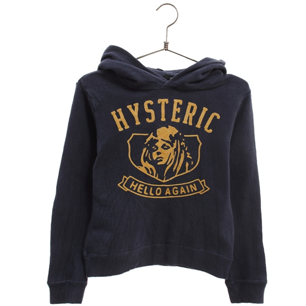 [HYSTERIC]   코튼 후드티( MADE IN JAPAN )[SIZE : UNISEX KIDS M]