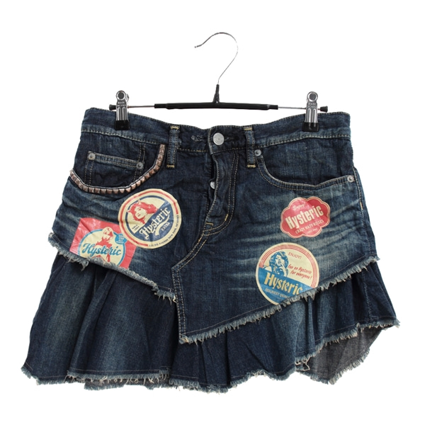 [HYSTERIC GLAMOUR]   데님 스커트( MADE IN JAPAN )[SIZE : WOMEN 30]