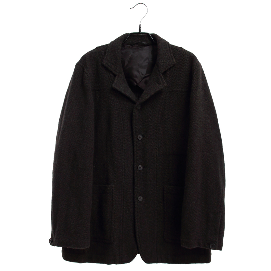 [UNKOWN]  HARRIS TWEED 울 100% 헤링본 블레이져( MADE IN JAPAN )[SIZE : MEN L]
