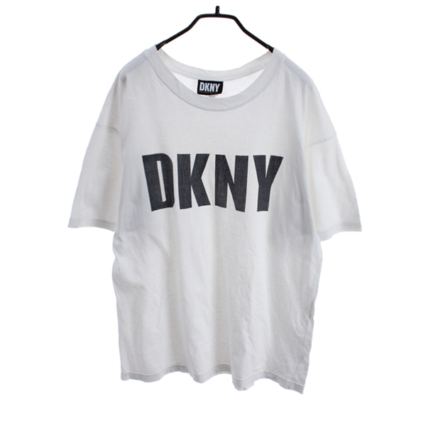 [DKNY]   코튼 반팔 티셔츠( MADE IN USA )[SIZE : MEN XL]