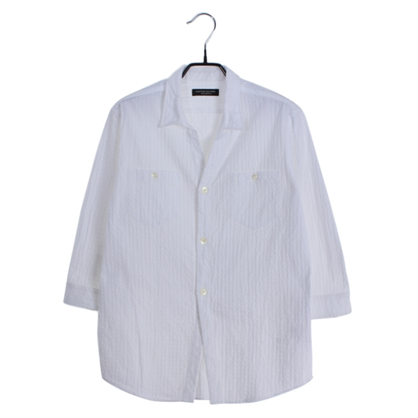 [CUSTOM CULTURE]   코튼 혼방 7부소매 셔츠( MADE IN JAPAN )[SIZE : MEN M]