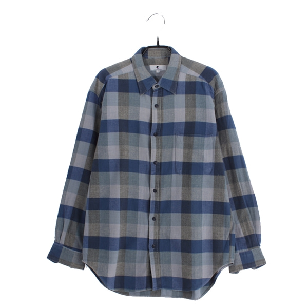[CITTAFASCINO]   코튼 체크 셔츠( MADE IN JAPAN )[SIZE : MEN L]