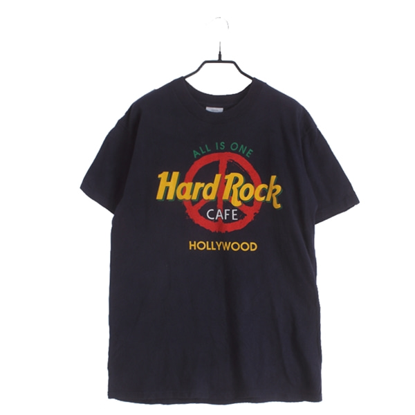 [HARD ROCK]   코튼 반팔 티셔츠( MADE IN USA )[SIZE : MEN M]