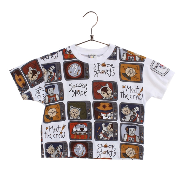 [CASTELBAJAC]   코튼 반팔 티셔츠( MADE IN JAPAN )[SIZE : MEN KIDS 95]