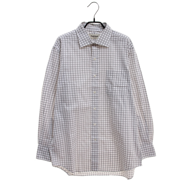 [PAUL STUART]   코튼 체크 패턴 셔츠( MADE IN JAPAN )[SIZE : MEN XL]