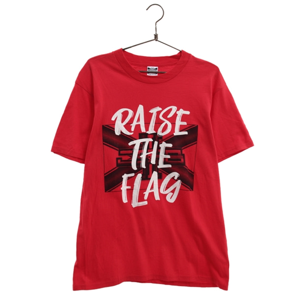 [RAISE THE FLAG]   코튼 프린팅 반팔 티셔츠[SIZE : MEN S]